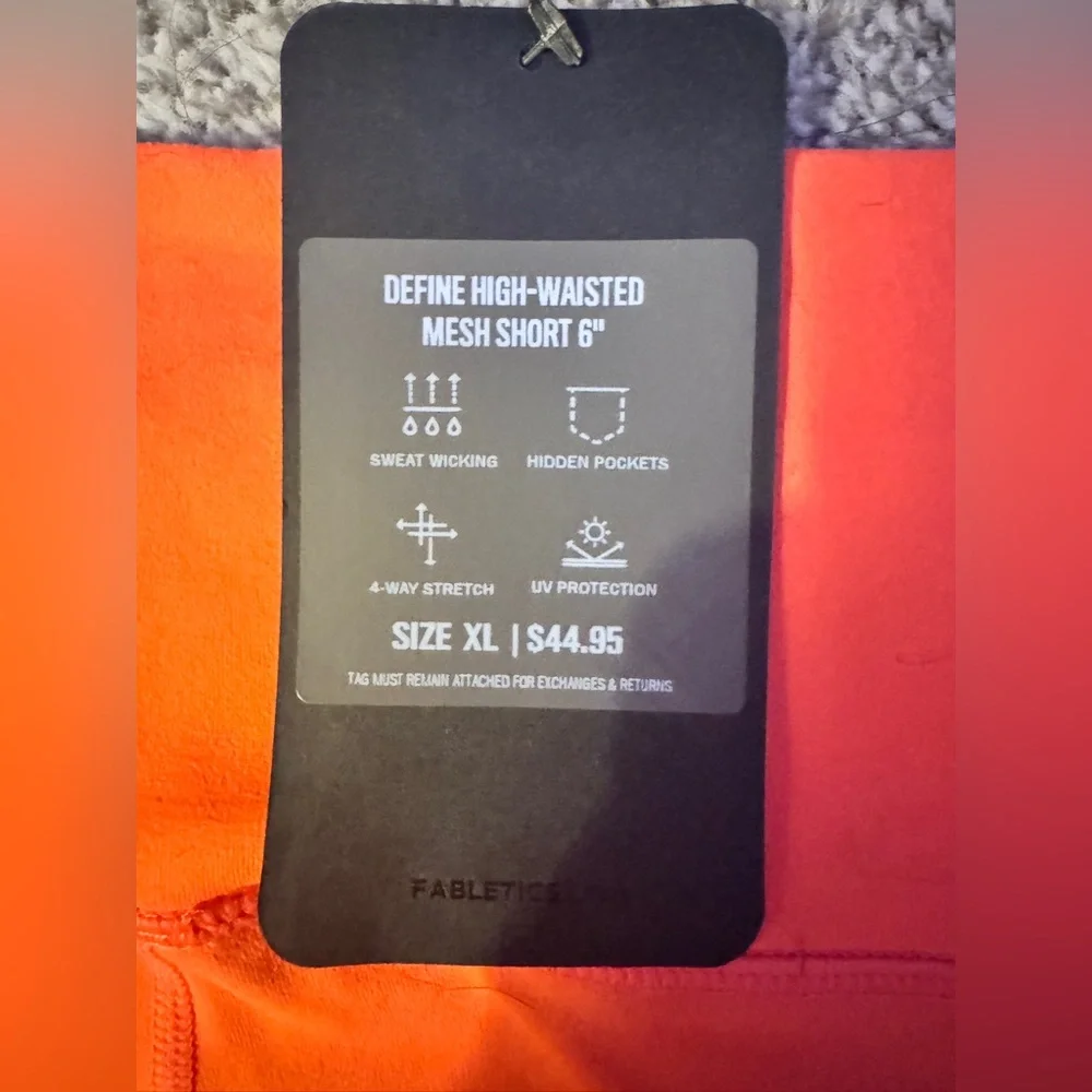 Fabletics - 🍑 6” Bike Shorts Define PowerHold® HW Heatwave - Picture 5 of 6